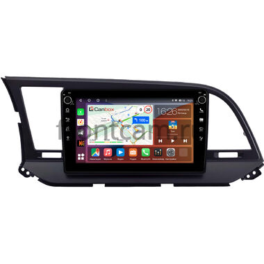 Hyundai Elantra 6 (AD) 2015-2019 (для авто без камеры) Canbox H-Line 7802-9020 на Android 10 (4G-SIM, 4/32, DSP, IPS) С крутилками