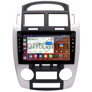 Kia Cerato 2003-2009 (для авто с климат-контролем) Canbox H-Line 7803-9-1575 на Android 10 (4G-SIM, 4/64, DSP, IPS) С крутилками