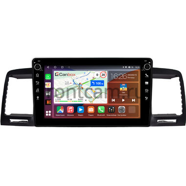 Toyota Corolla (E120/E130) 2003-2007 (правый руль, черная) Canbox H-Line 7803-9-0752 на Android 10 (4G-SIM, 4/64, DSP, IPS) С крутилками