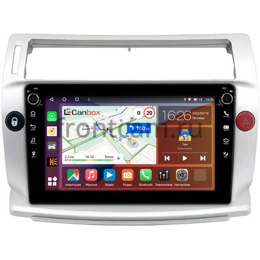 Citroen C4 2004-2011 Canbox H-Line 7803-9-814 на Android 10 (4G-SIM, 4/64, DSP, IPS) С крутилками