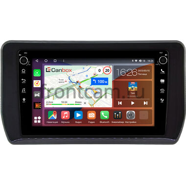 Toyota Veloz 2021-2024 (глянцевая) Canbox H-Line 7804-9-0128 Android 10 (4G-SIM, 6/128, DSP, IPS) С крутилками