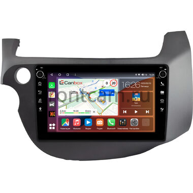 Honda Jazz 2 2008-2014 (левый руль) Canbox H-Line 7804-9-0754 на Android 10 (4G-SIM, 6/128, DSP, IPS) С крутилками