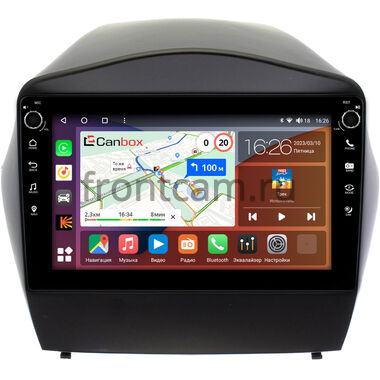Hyundai ix35, Tucson 2 2009-2015 (для авто без камеры) Canbox H-Line 7804-9088 на Android 10 (4G-SIM, 6/128, DSP, IPS) С крутилками