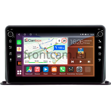 Canbox H-Line 7804-9191 на Android 10 (4G-SIM, 6/128, DSP, IPS) С крутилками для установки на торпедо
