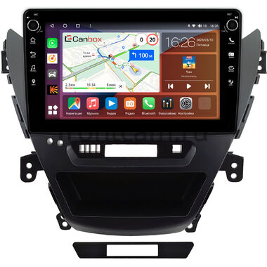 Hyundai Elantra 5 (MD), Avante 5 2010-2015 Canbox H-Line 7806-10-1369 на Android 10 (4G-SIM, 4/32, DSP, QLed) С крутилками