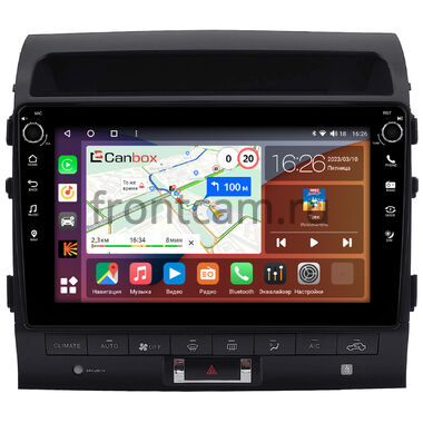 Toyota Land Cruiser 200 2013-2015 (Тип A, canbus LZ) Canbox H-Line 7806-10-2572 на Android 10 (4G-SIM, 4/32, DSP, QLed) С крутилками