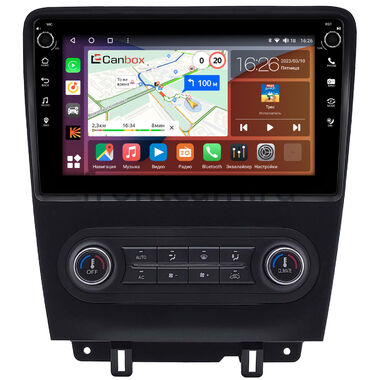 Ford Mustang 5 2009-2014 Canbox H-Line 7806-10-2624 на Android 10 (4G-SIM, 4/32, DSP, QLed) С крутилками