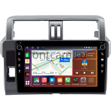 Toyota Land Cruiser Prado 150 2013-2017 (Тип 2) Canbox H-Line 7806-1051 на Android 10 (4G-SIM, 4/32, DSP, QLed) С крутилками