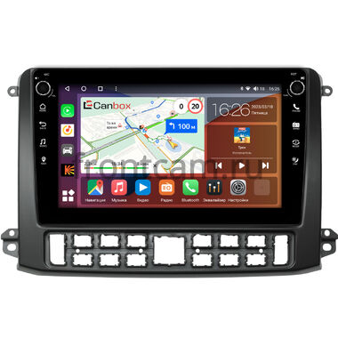GAZ Газел НН (Gazele NN) (черная) Canbox H-Line 7807-10-0551 на Android 10 (4G-SIM, 4/64, DSP, QLed) С крутилками
