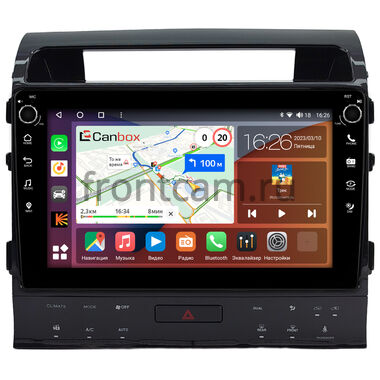 Toyota Land Cruiser 200 2007-2015 для авто с Navi (Тип ABC) Canbox H-Line 7807-10-1745 на Android 10 (4G-SIM, 4/64, DSP, QLed) С крутилками