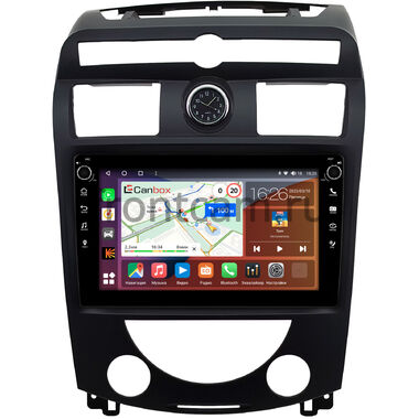 SsangYong Rexton 2 2006-2012 (с часами) Canbox H-Line 7808-10-3540 на Android 10 (4G-SIM, 6/128, DSP, QLed) С крутилками