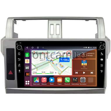 Toyota Land Cruiser Prado 150 2013-2017 (Тип 1) Canbox H-Line 7808-1057 на Android 10 (4G-SIM, 6/128, DSP, QLed) С крутилками