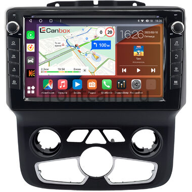 Dodge RAM 4 (DS, DJ) 2013-2023 (с климат-контролем) Canbox H-Line 7822-9-0021 на Android 10 (4G-SIM, 4/32, DSP, IPS) С крутилками