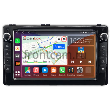 Toyota Corolla (E160, E170) 2015-2024 (230*130) Canbox H-Line 7822-9-0106 на Android 10 (4G-SIM, 4/32, DSP, IPS) С крутилками