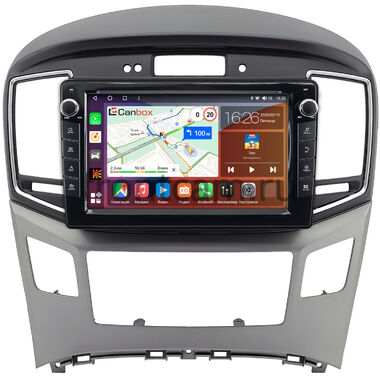 Hyundai H1 2, Grand Starex (2015-2021) (с сохранением часов) Canbox H-Line 7822-9-0144 Android 10 (4G-SIM, 4/32, DSP, IPS) С крутилками