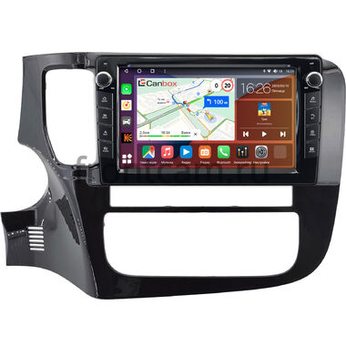 Mitsubishi Outlander 3 2012-2024 (глянцевая) Canbox H-Line 7822-9-0145 на Android 10 (4G-SIM, 4/32, DSP, IPS) С крутилками