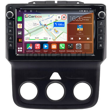 Dodge RAM 4 (DS, DJ) 2013-2023 (с кондиционером) Canbox H-Line 7822-9-0151 Android 10 (4G-SIM, 4/32, DSP, IPS) С крутилками