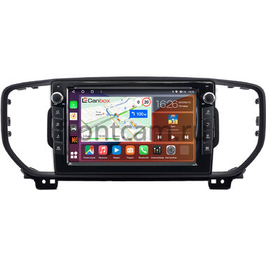 Kia Sportage 4 2015-2018 (черная, для авто с камерой) Canbox H-Line 7822-9-0331 на Android 10 (4G-SIM, 4/32, DSP, IPS) С крутилками