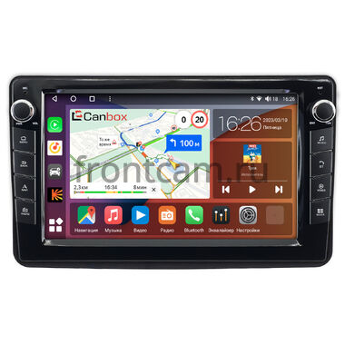 Fiat Panda 2 2003-2012 Canbox H-Line 7822-9-0610 Android 10 (4G-SIM, 4/32, DSP, IPS) С крутилками