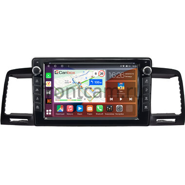 Toyota Corolla (E120/E130) 2003-2007 (правый руль, черная) Canbox H-Line 7822-9-0752 на Android 10 (4G-SIM, 4/32, DSP, IPS) С крутилками
