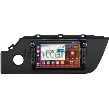 Kia Rio 4, Rio X (2020-2024) (матовая гладкая) Canbox H-Line 7822-9-1050 на Android 10 (4G-SIM, 4/32, DSP, IPS) С крутилками