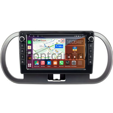 Nissan Moco 2 (2006-2011) (темно-серая) Canbox H-Line 7822-9-1730 на Android 10 (4G-SIM, 4/32, DSP, IPS) С крутилками