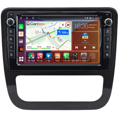Volkswagen Scirocco (2008-2014) (глянцевая) Canbox H-Line 7822-9-3213 на Android 10 (4G-SIM, 4/32, DSP, IPS) С крутилками