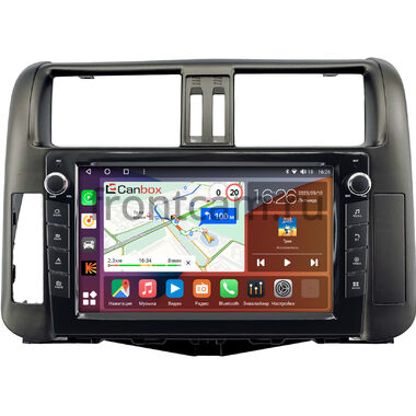 Toyota Land Cruiser Prado 150 2009-2013 (для авто с усилителем) Canbox H-Line 7822-9005 на Android 10 (4G-SIM, 4/32, DSP, IPS) С крутилками