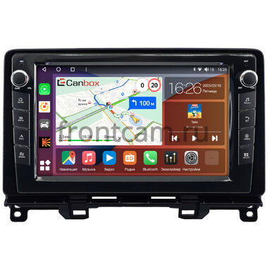 Honda Fit 4, Jazz 4 2020-2024 Canbox H-Line 7823-9-0363 на Android 10 (4G-SIM, 4/64, DSP, IPS) С крутилками