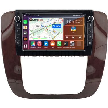 GMC Yukon 3 2006-2014 (под красное дерево) Canbox H-Line 7823-9-0789 на Android 10 (4G-SIM, 4/64, DSP, IPS) С крутилками