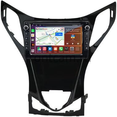 Hyundai Grandeur 5, Azera 2 2011-2016 (глянцевая) Canbox H-Line 7823-9-0837 на Android 10 (4G-SIM, 4/64, DSP, IPS) С крутилками