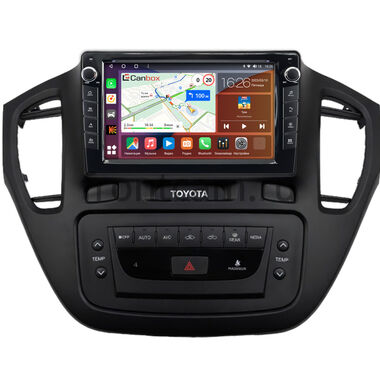 Toyota Highlander (U20), Kluger (XU20) 2000-2007 (черная) Canbox H-Line 7823-9-1561 на Android 10 (4G-SIM, 4/64, DSP, IPS) С крутилками