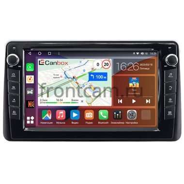 Kia Soul 2011-2014 (вместо бардачка, тип 2) Canbox H-Line 7823-9-1886 на Android 10 (4G-SIM, 4/64, DSP, IPS) С крутилками