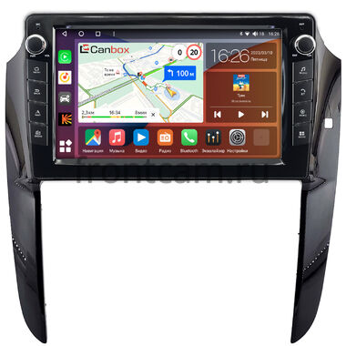 Toyota Ipsum (M20) 2001-2009 (Тип A, черная, глянцевая) Canbox H-Line 7823-9-2157 на Android 10 (4G-SIM, 4/64, DSP, IPS) С крутилками