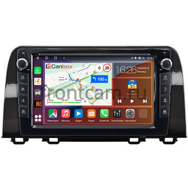 Honda CR-V 5 2016-2024 Canbox H-Line 7823-9-766 на Android 10 (4G-SIM, 4/64, DSP, IPS) С крутилками