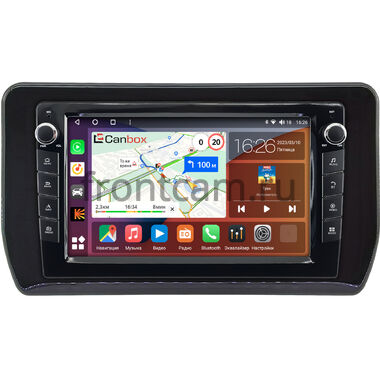 Toyota Veloz 2021-2024 (глянцевая) Canbox H-Line 7824-9-0128 Android 10 (4G-SIM, 6/128, DSP, IPS) С крутилками