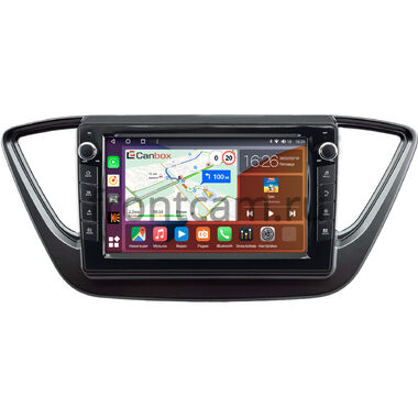 Hyundai Grandeur 6 2016-2019 (серая) Canbox H-Line 7824-9-0338 на Android 10 (4G-SIM, 6/128, DSP, IPS) С крутилками