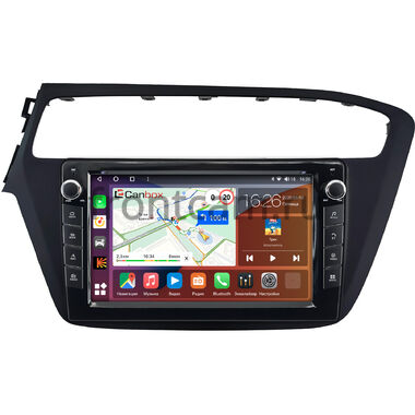 Hyundai i20 2 2018-2020 Canbox H-Line 7824-9-0556 на Android 10 (4G-SIM, 6/128, DSP, IPS) С крутилками