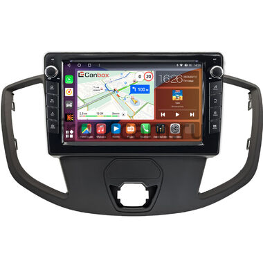 Ford Transit 2014-2023 (для компл. без радио) Canbox H-Line 7824-9-1554 на Android 10 (4G-SIM, 6/128, DSP, IPS) С крутилками