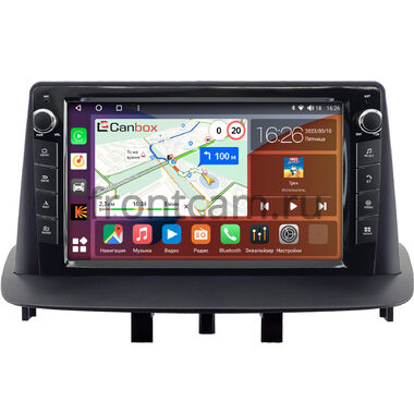 Renault Fluence, Megane 3 2008-2016 Canbox H-Line 7824-9-2264 на Android 10 (4G-SIM, 6/128, DSP, IPS) С крутилками