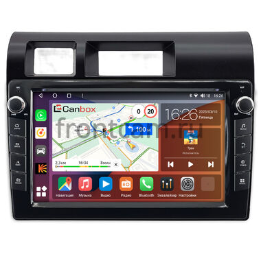 Toyota Land Cruiser 70 2023-2025 Canbox H-Line 7824-9-2272 на Android 10 (4G-SIM, 6/128, DSP, IPS) С крутилками