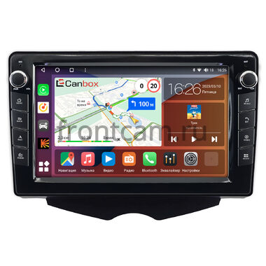 Hyundai Veloster 2011-2017 Canbox H-Line 7824-9-2588 на Android 10 (4G-SIM, 6/128, DSP, IPS) С крутилками