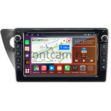 Honda Integra 4 2001-2006 Canbox H-Line 7824-9-HO203N на Android 10 (4G-SIM, 6/128, DSP, IPS) С крутилками
