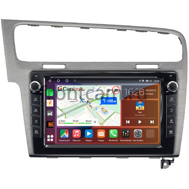 Volkswagen Golf 7 2012-2020 (серая) Canbox H-Line 7826-10-048 на Android 10 (4G-SIM, 4/32, DSP, QLed) С крутилками