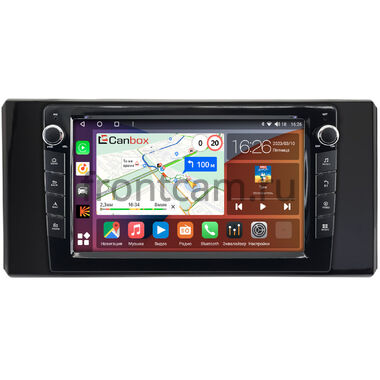 Toyota Land Cruiser 300 2021-2024 (глянцевая) Canbox H-Line 7826-10-1970 на Android 10 (4G-SIM, 4/32, DSP, QLed) С крутилками