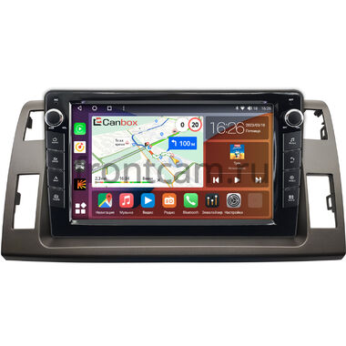 Toyota Estima 3 2006-2016, Previa 3 (XR50) 2006-2019 (темно-серая, правый руль) Canbox H-Line 7826-10-594 на Android 10 (4G-SIM, 4/32, DSP, QLed) С крутилками