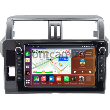 Toyota Land Cruiser Prado 150 2013-2017 (Тип 2) Canbox H-Line 7826-1051 на Android 10 (4G-SIM, 4/32, DSP, QLed) С крутилками