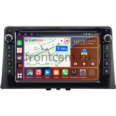 Toyota ProAce City (2019-2024) Canbox H-Line 7827-10-0023 на Android 10 (4G-SIM, 4/64, DSP, QLed) С крутилками