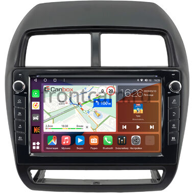 Mitsubishi ASX, Outlander Sport, RVR 3 2016-2024 Canbox H-Line 7827-10-1530 на Android 10 (4G-SIM, 4/64, DSP, QLed) С крутилками