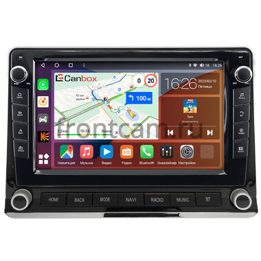 Mitsubishi L200 6 2023-2026 (для авто без монитора) Canbox H-Line 7828-10-1355 на Android 10 (4G-SIM, 6/128, DSP, QLed) С крутилками